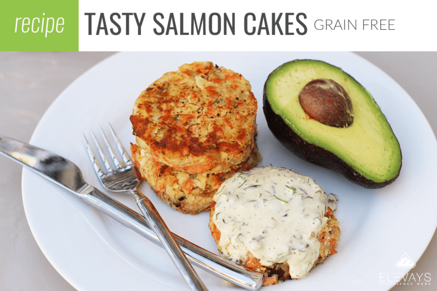 Tasty Salmon Cakes Grain Free